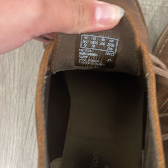 Men Clark’s Leather Chukka GooD Condition Leather Boot Size 10.5 main image 7